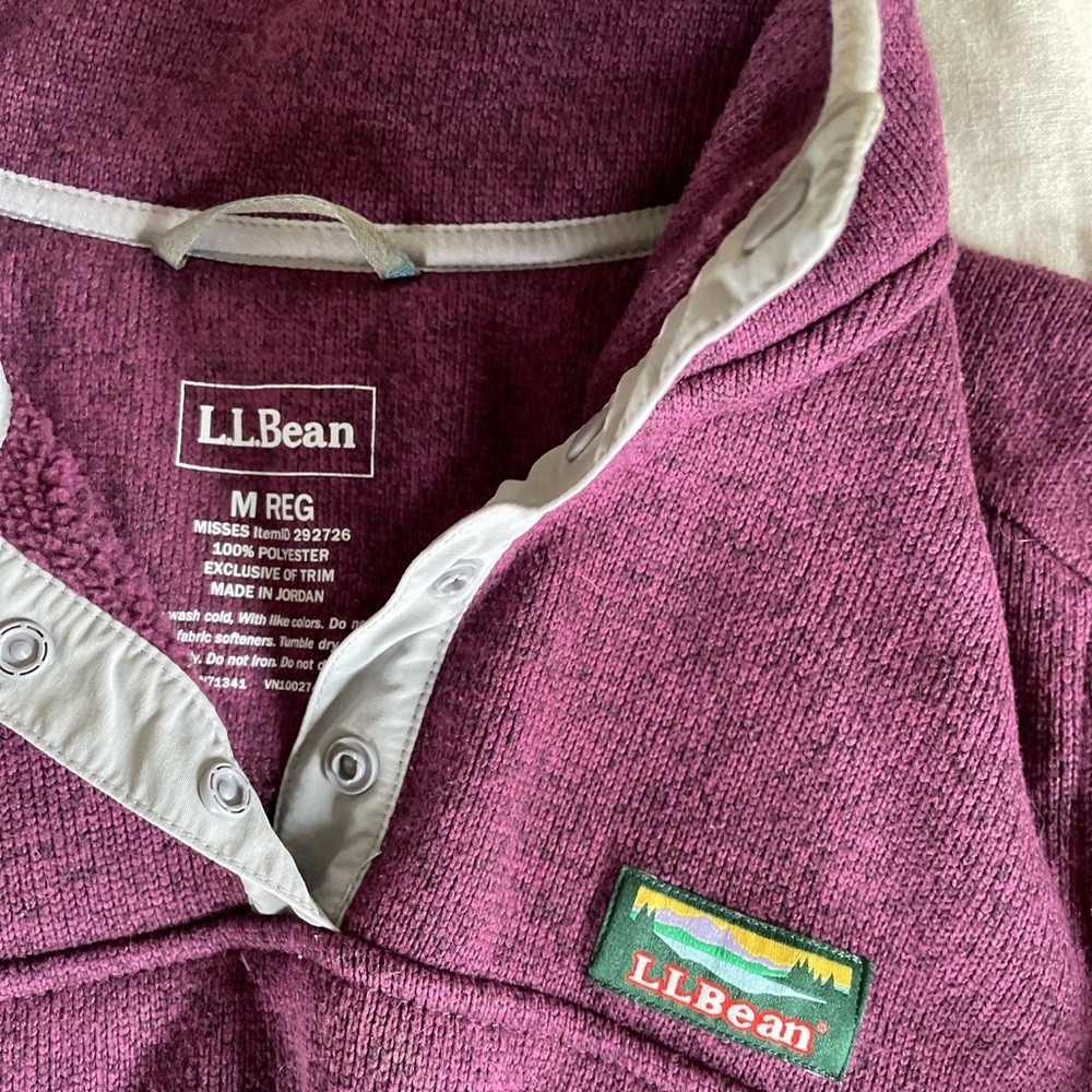 L.L. Bean Snap-T Pullover
